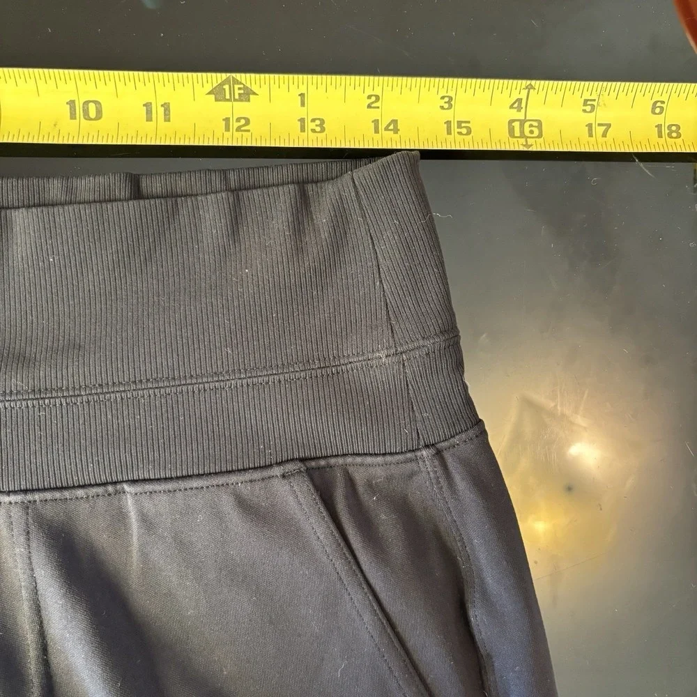 Athleta Venice Jogger Pants High Rise Athletic Black Pockets Medium
